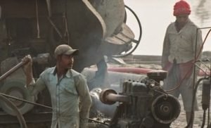 Indian Workers on site