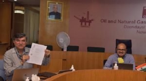 ONGC and NTPC officials sign MoU to form Renewable JV