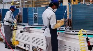 Airconditioning manufacturing unit