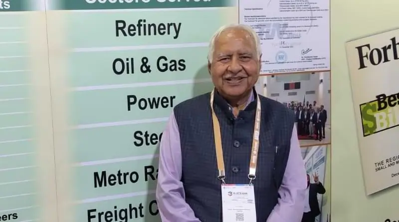 Dr VK Tikku at Elecrama 2023