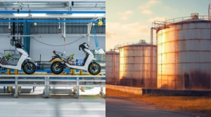 EV and Bio Gas Plant