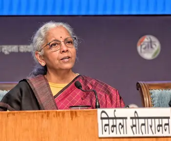 Finance Minister Nirmala Sitharaman