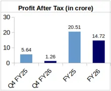 Delton Profit YoY
